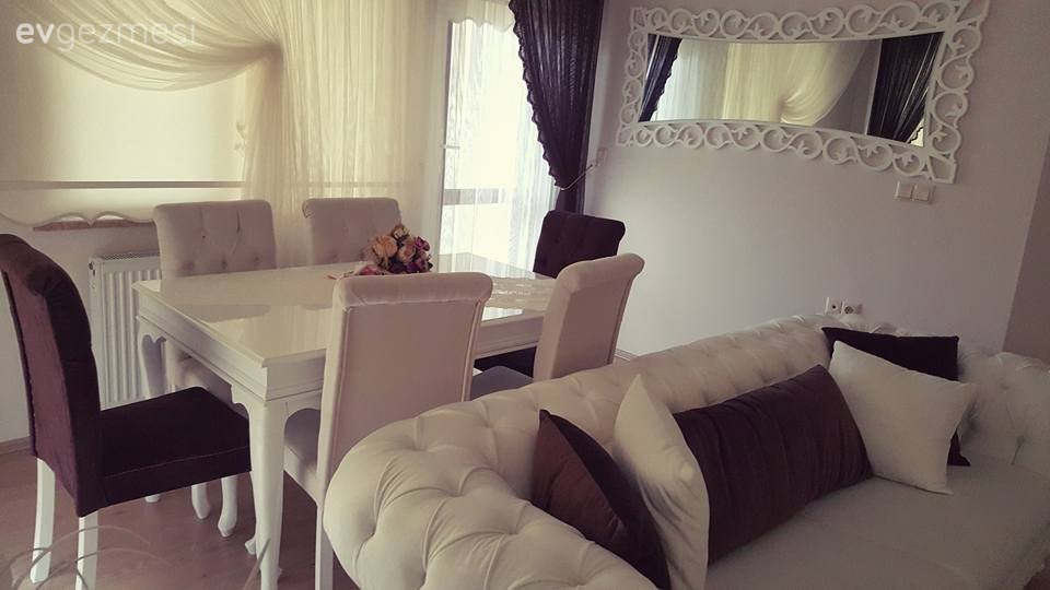 Her odasında farklı stille Tuğçe hanımın şık ve zarif evi..