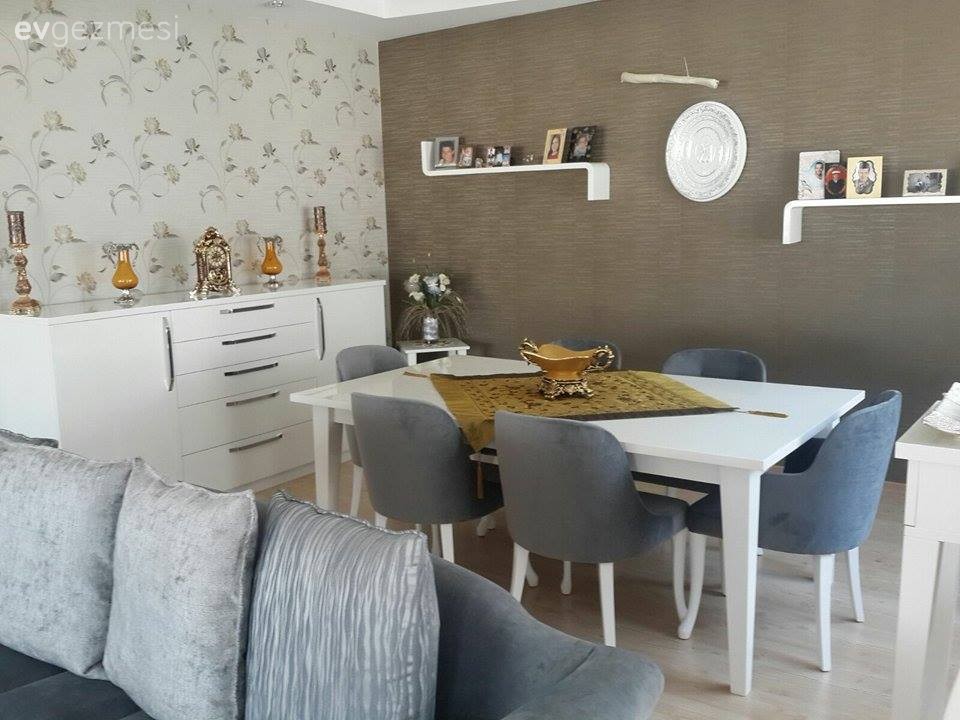 Ayşegül hanımın konforlu ve şık evinden kareler..