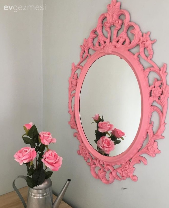 Eski takımın göz alıcı yeşil ve pembe takıma dönüşümü. Şule hanımdan..