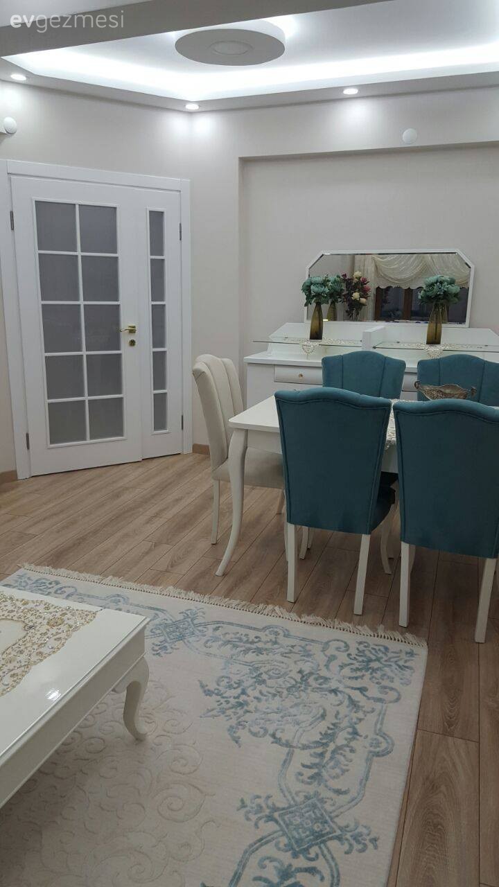 Mavi, Salon, Yemek Odası