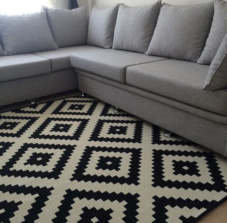 Gri, Ikea, Oturma Odası, Siyah- Beyaz