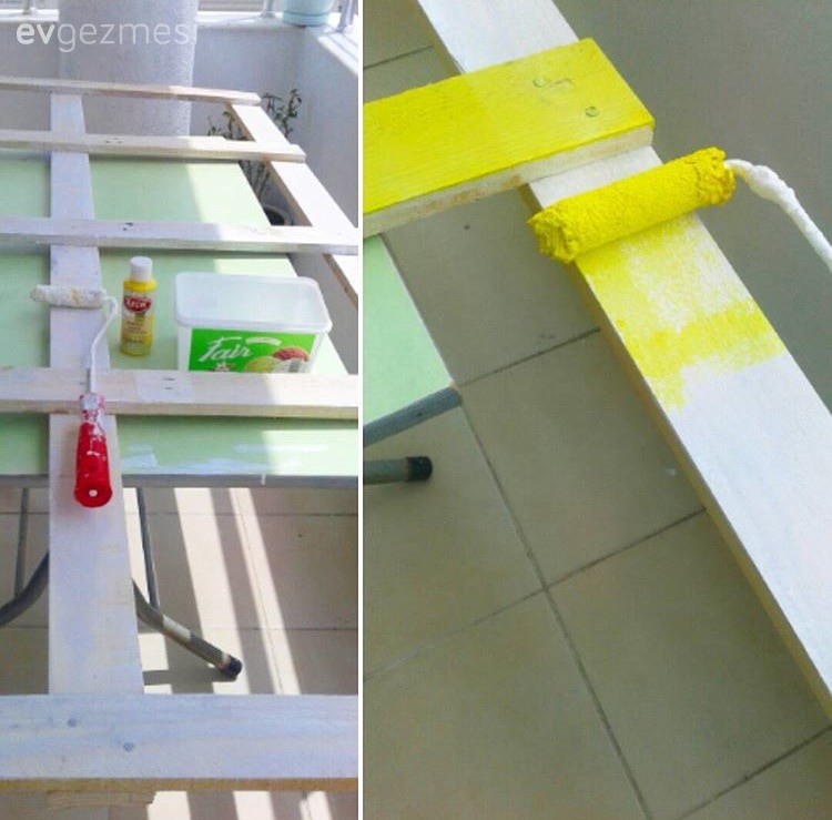 Kendin Yap, Mobilya boyama, Öncesi / Sonrası