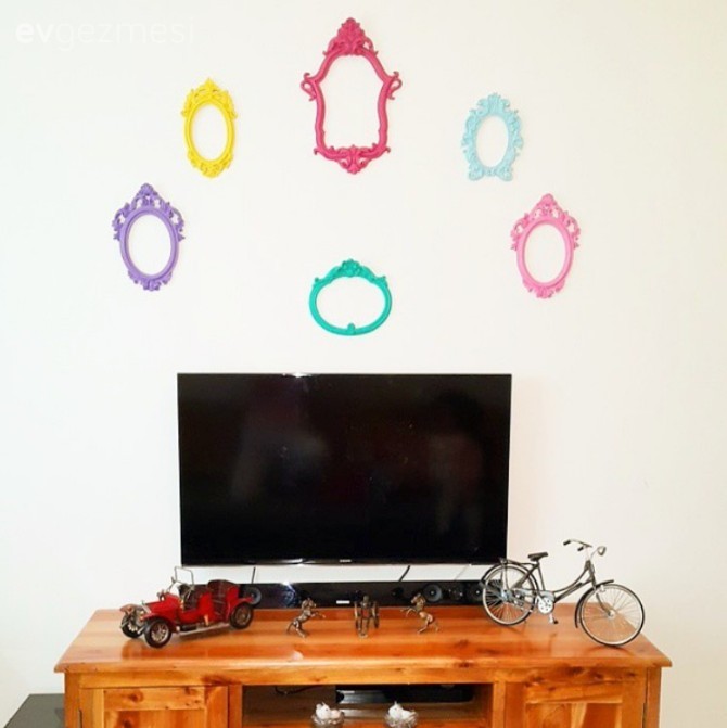 Beyhan hanımın pastel pembe, mavi ve yeşillerle country stil evi.