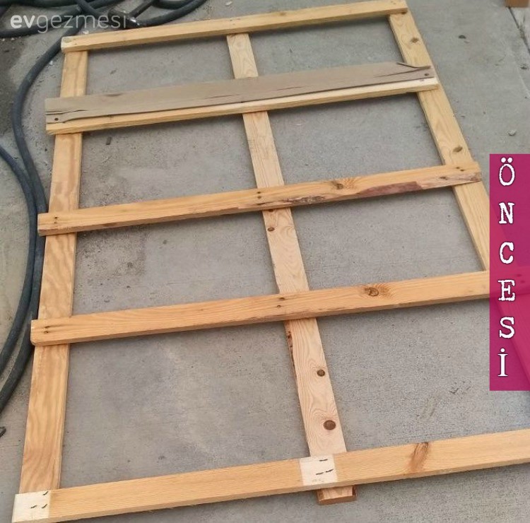 Kendin Yap, Mobilya boyama, Öncesi / Sonrası