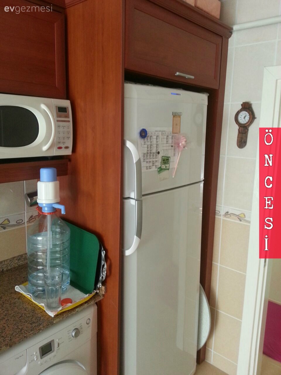 Öncesi / Sonrası, Yapışkanlı folyo