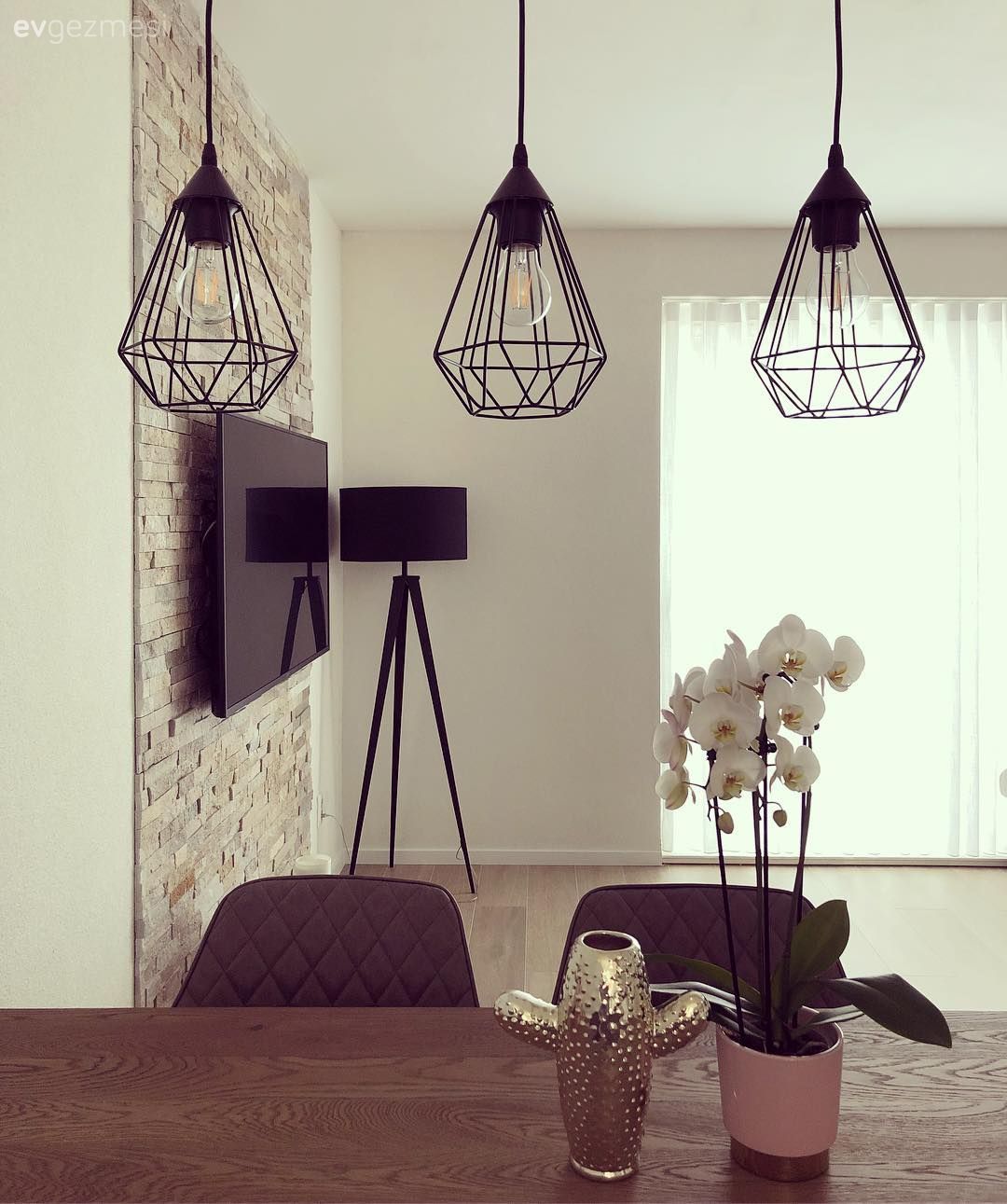 Sarkıt, Avize, Salon, Orkide, Lambader