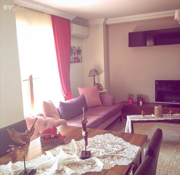 Fatma hanımın zor bir alanda sıcak ve keyifli bir hava yakaladığı evi.