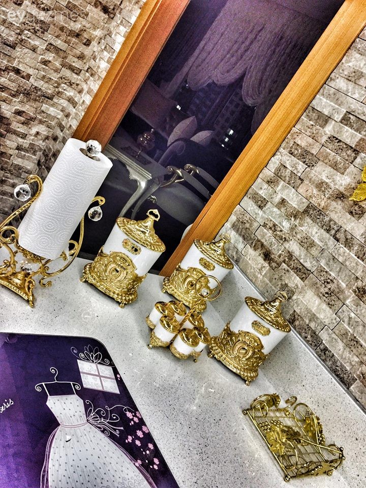 Fatoş hanımın her köşesinde şıklığı ön planda tuttuğu göz alıcı evi..