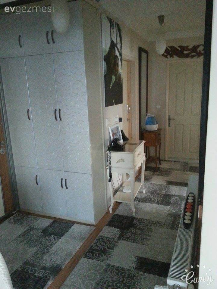 Songül hanımın kullanışlı ve iç açıcı, kutu gibi evi..