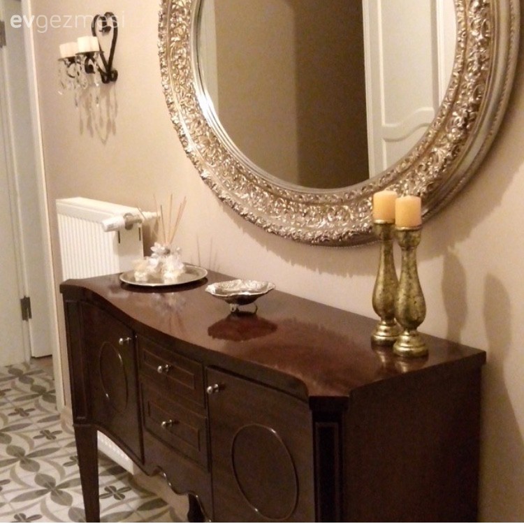 Ahşap Mobilya, Ayna, Konsol