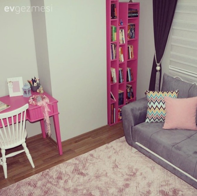 Gri, Oturma Odası, Pembe