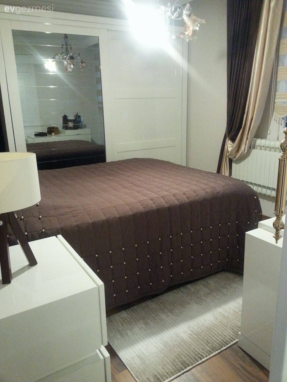 Kahverengi, Yatak Odası, Yatak örtüsü