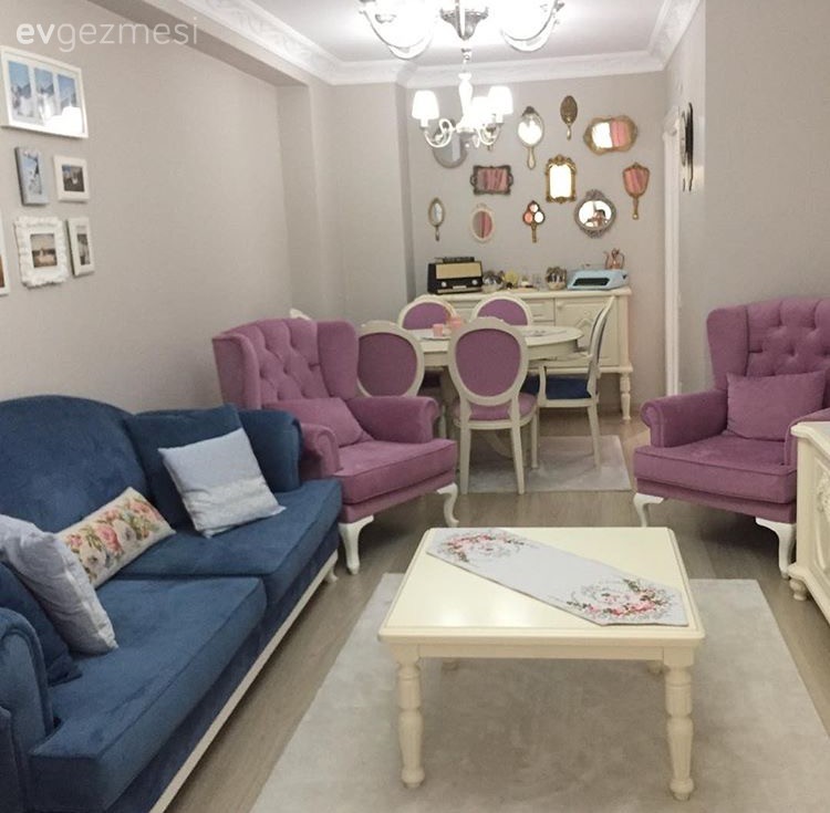 Nostaljik ve zarif bir ruha sahip: Ebru hanımın evi.