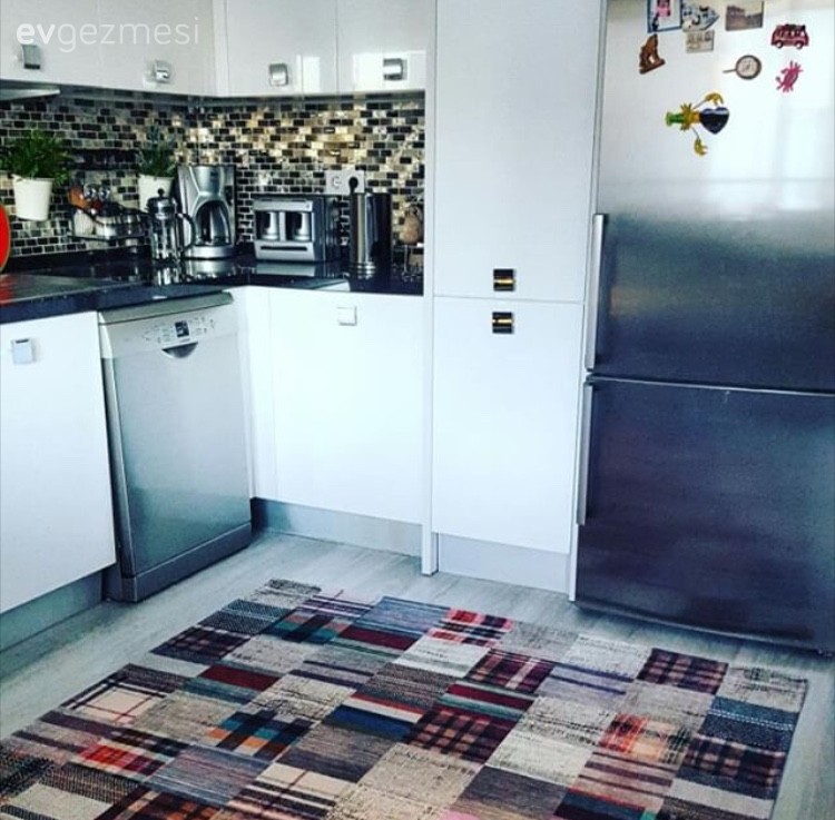 Beyaz mutfak, Halı, Mutfak