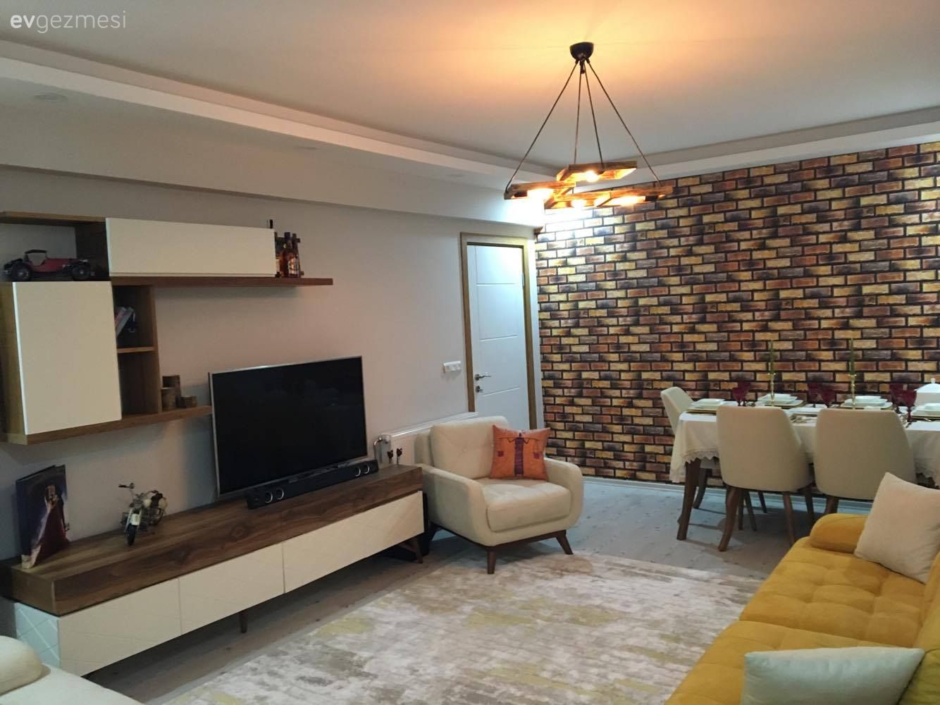 Modern ve country stillerin harmanı. Ayşe hanımın keyifli