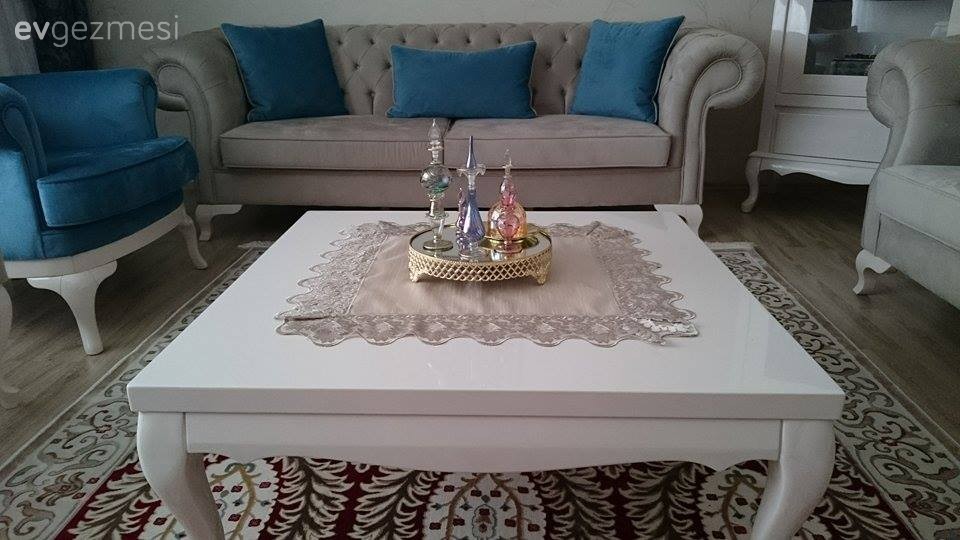 Dekoratif Objeler, Salon, Sehpa