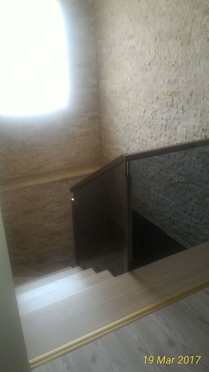 Merdiven, Taş duvar