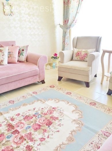 Hatice hanımın pembenin hakimiyetinde cıvıl cıvıl evi..