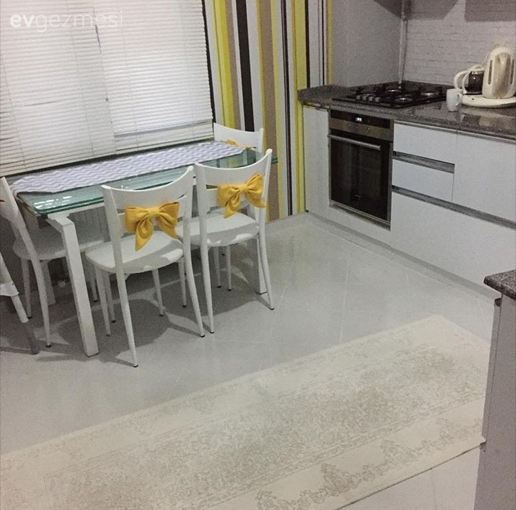 Duvar kağıdı, Mutfak masası