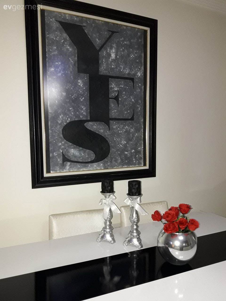 Duvar dekorasyonu, Salon