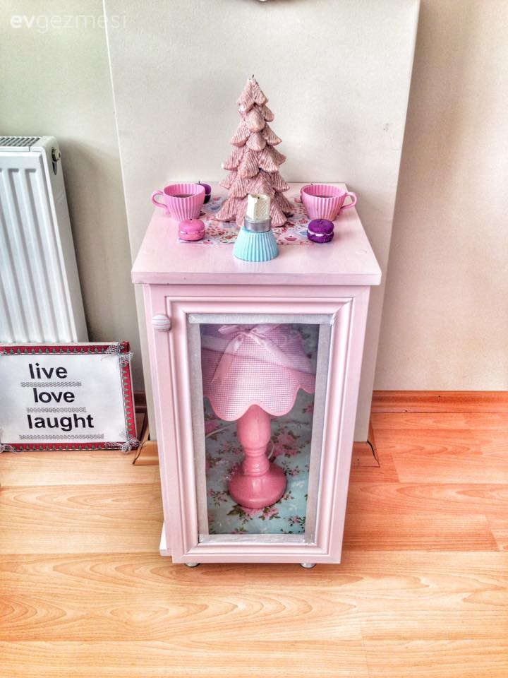 El emeği objelerle Gözde hanımın cıvıl cıvıl evi..