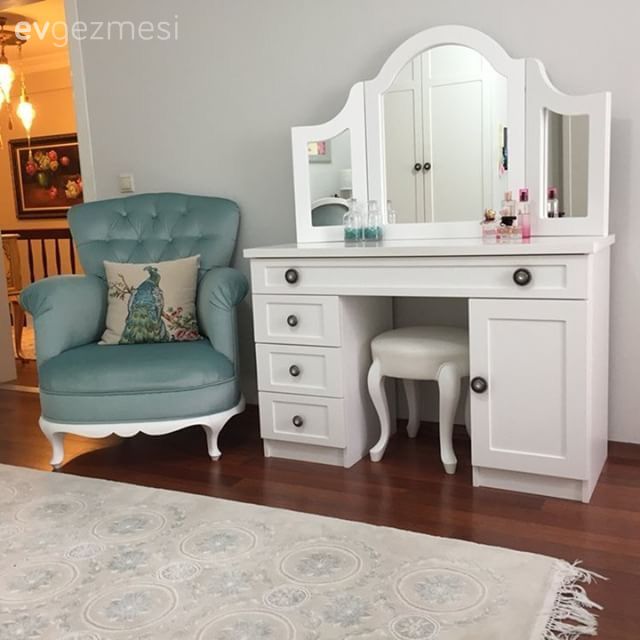 Yatak Odası, Berjer, Mavi