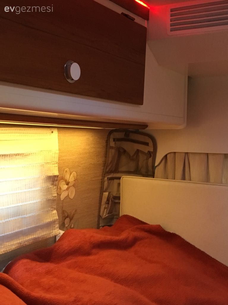 Bu karavan, tekerlekler üzerinde minik bir ev.