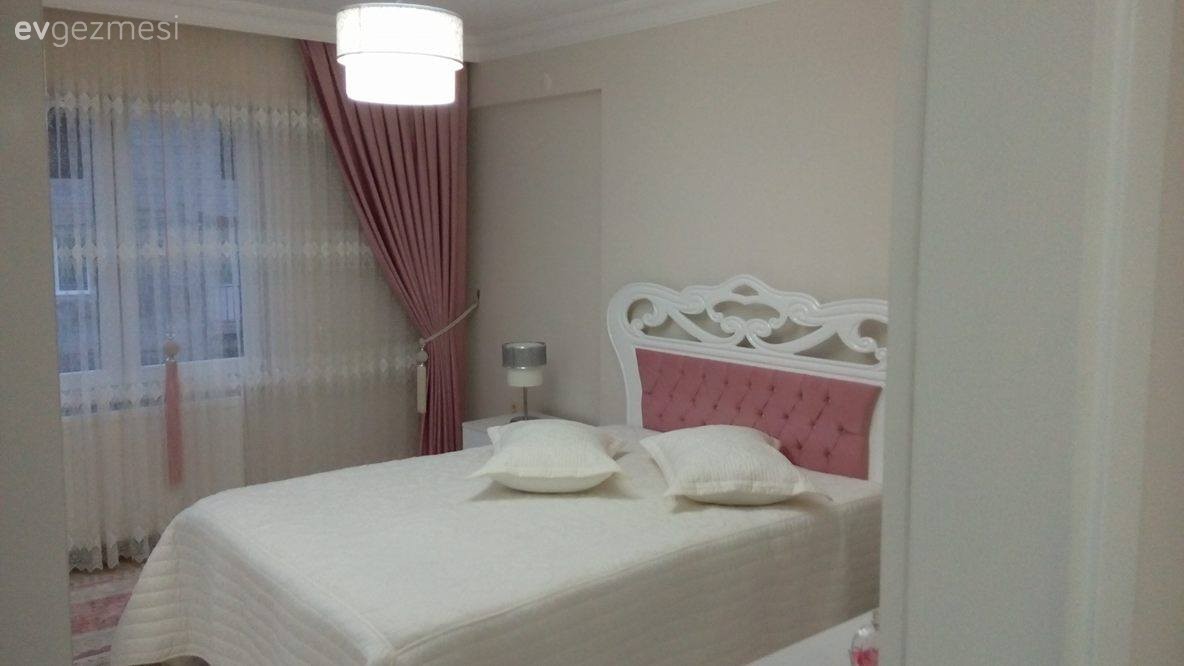 Fon perde, Yatak Odası, Perde