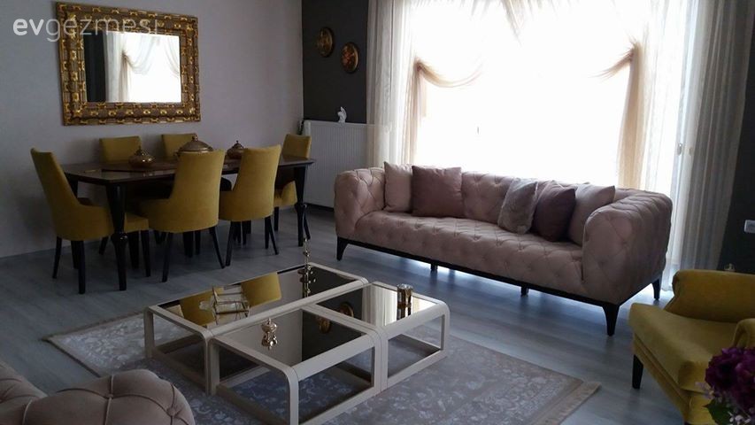 Toprak renkler, doğal ve sıcak bir dekor: Sevim hanımın evi.