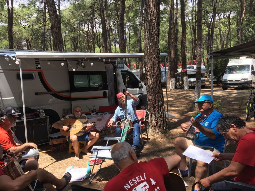 Bu karavan, tekerlekler üzerinde minik bir ev.