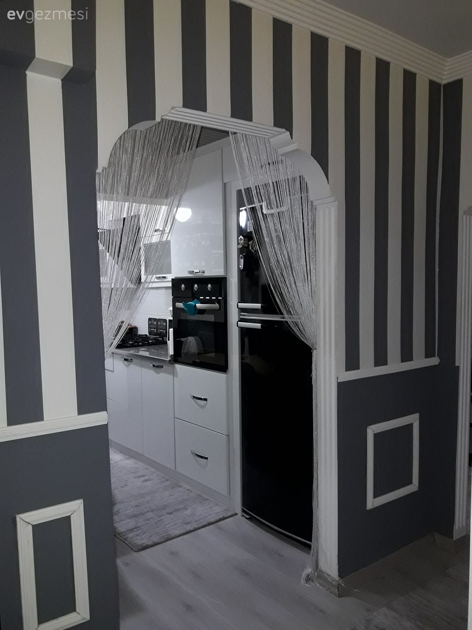 El emeği parçalarla, göz alıcı ve şık: Sibel hanımın evi..