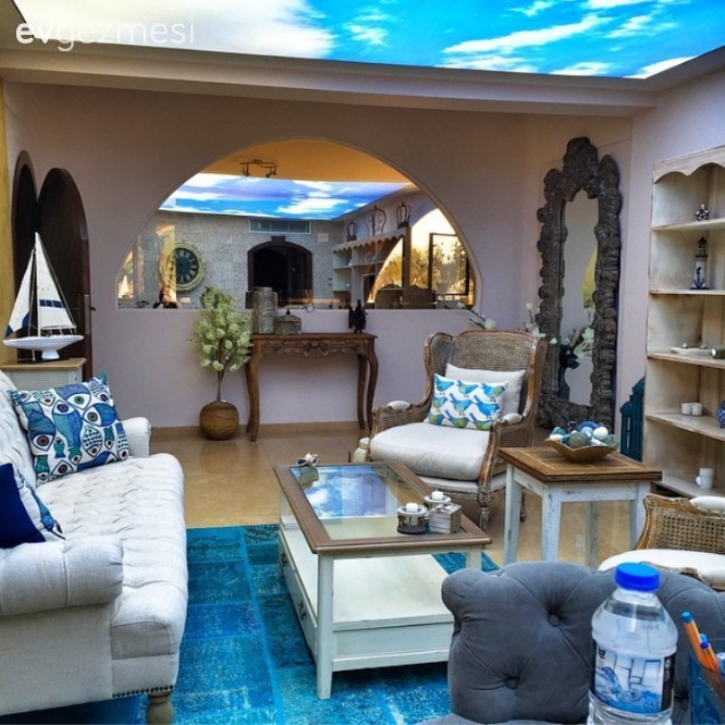 Tavan dekorlarıyla dekora şıklık katın. Farklı uygulamalar!