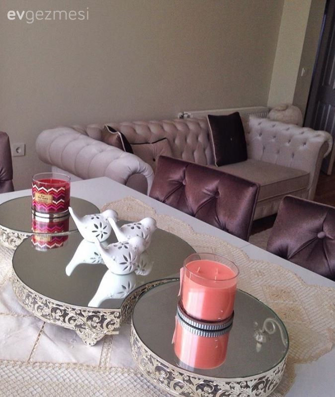 Eda hanımın sıcak tonlarla yakaladığı konforlu ve samimi dekoru..