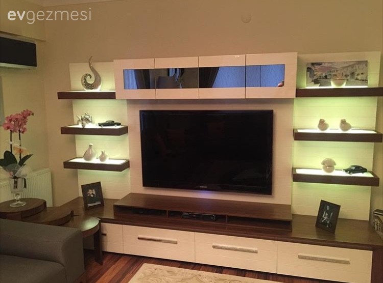 Ahşap Mobilya, Salon, Tv ünitesi