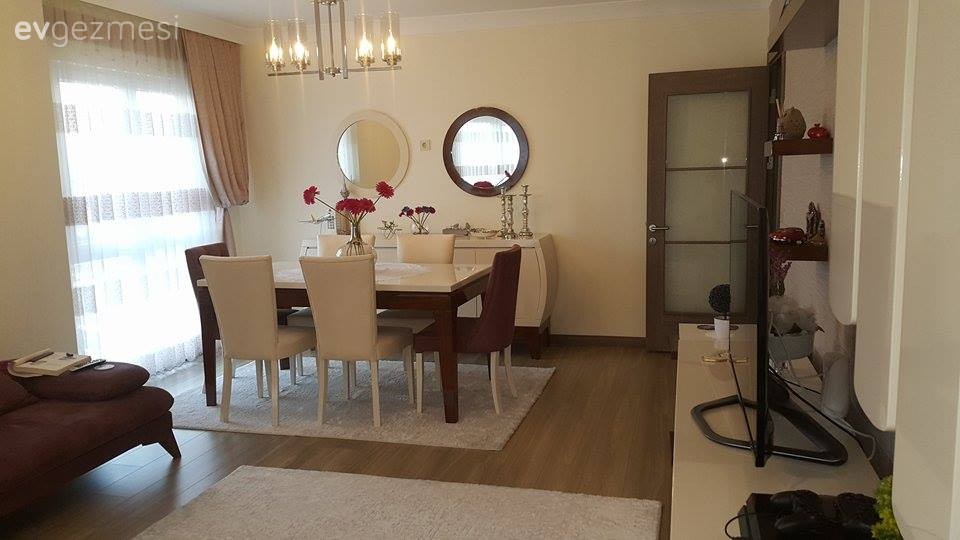 Aydınlatma, Kahverengi, Salon, Yemek Odası