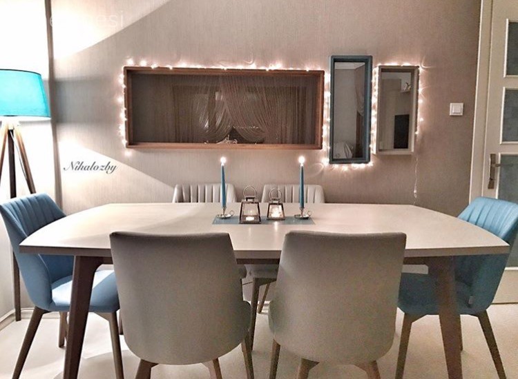 Led peri ışıklarla evlere romantik bir hava katmak için 10 fikir..