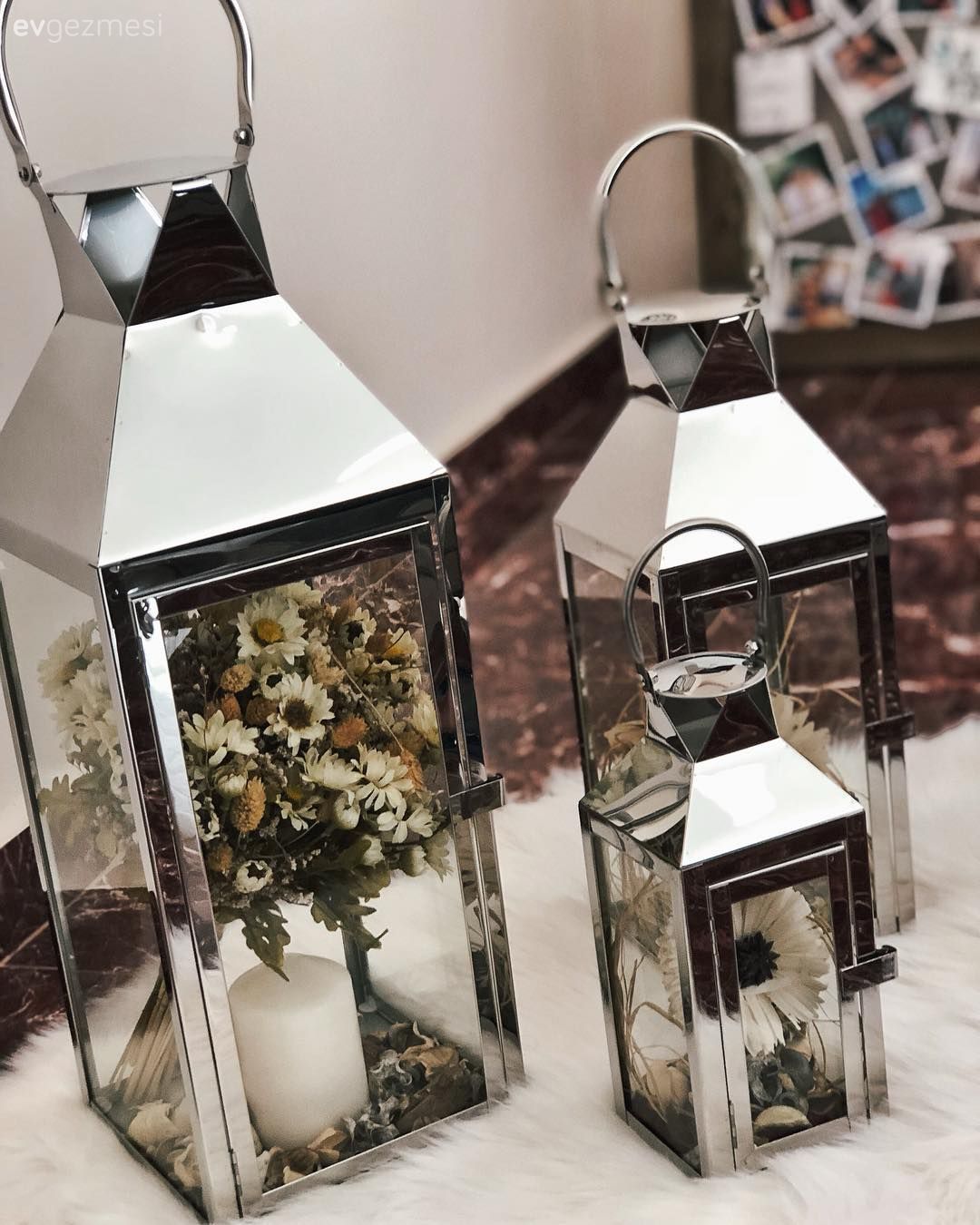 Salon, Dekoratif Objeler, Gümüş, Fener