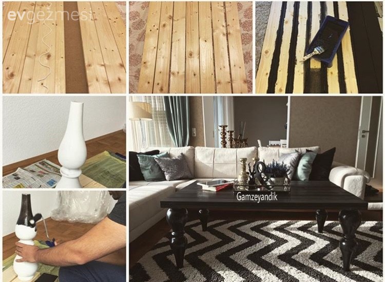 Kendin Yap, Orta sehpa