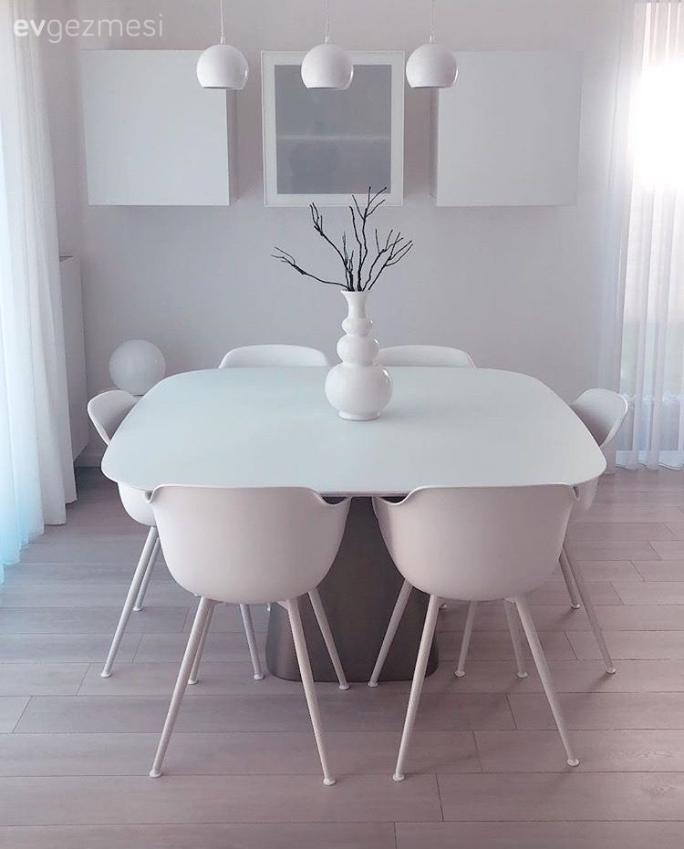 Mutfak masası, Kare masa, Beyaz, Mutfak