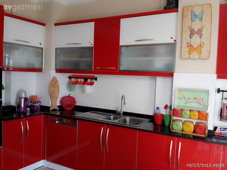 Kişisel dokunuşlarla dolu, cıvıl cıvıl bir mutfak!