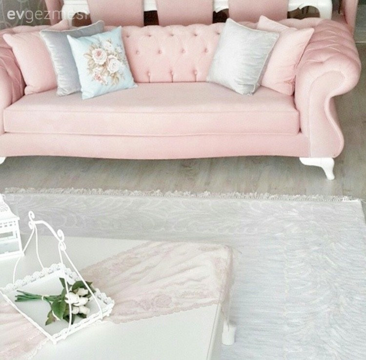 Country, Halı, Mavi, Orta sehpa, Pembe, Salon, Kırlent