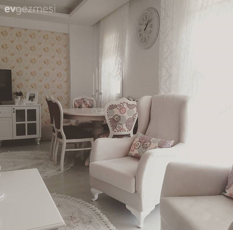 Berjer, Salon, Tv ünitesi, Yemek Odası