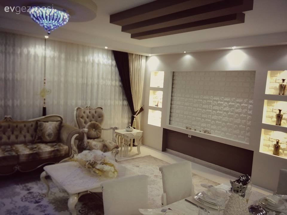 Kahverengi, Salon, Sehpa