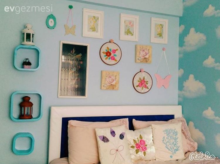 Duvar dekorasyonu, Yatak Odası