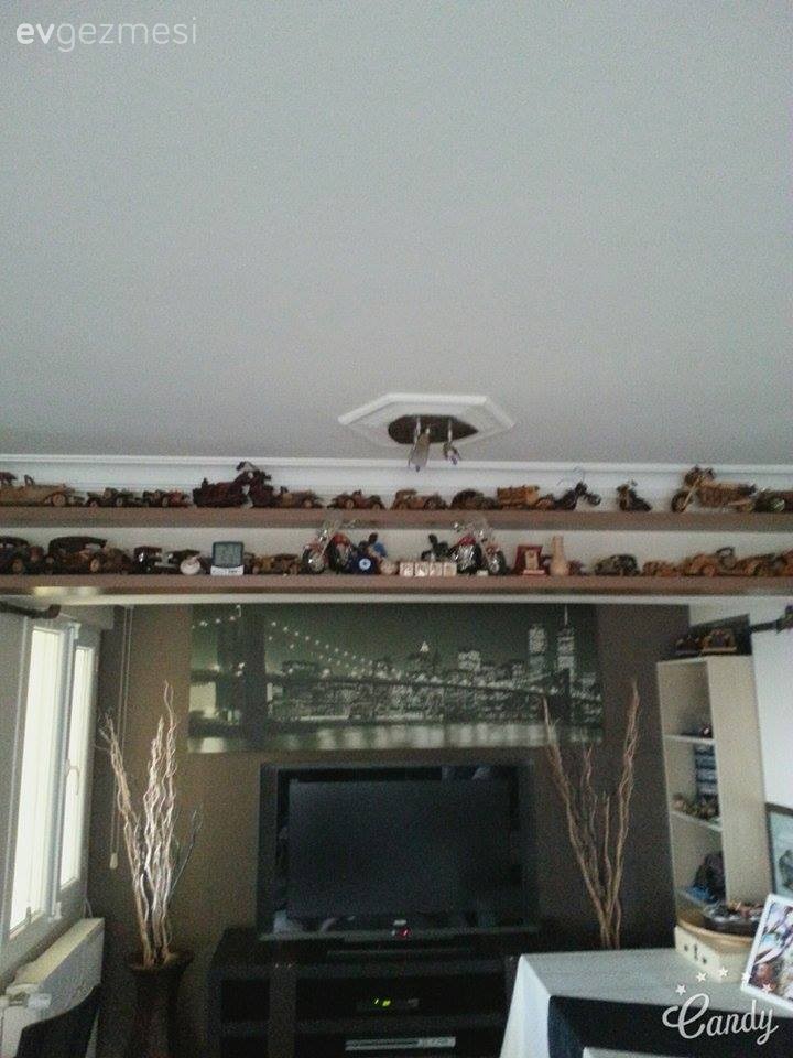 Songül hanımın kullanışlı ve iç açıcı, kutu gibi evi..