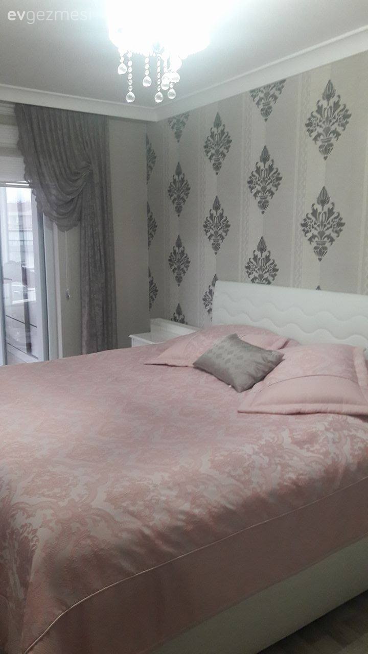Duvar kağıdı, Pembe, Yatak Odası, Yatak örtüsü