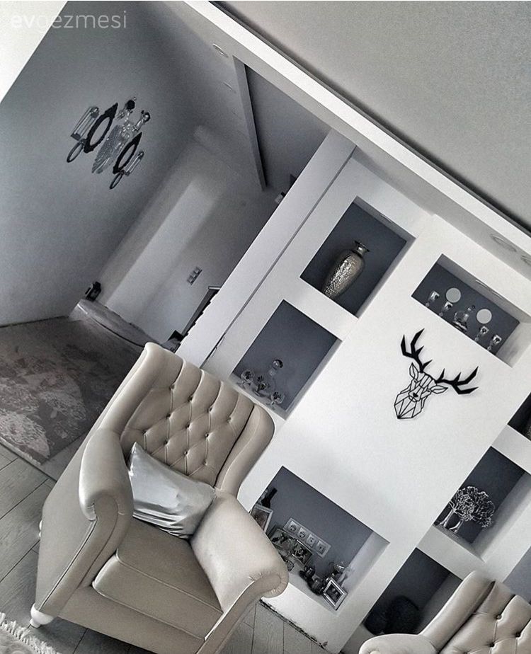 Klasik ve modernin harmanı, göz alıcı bir dekor.. Filiz hanımın evi.