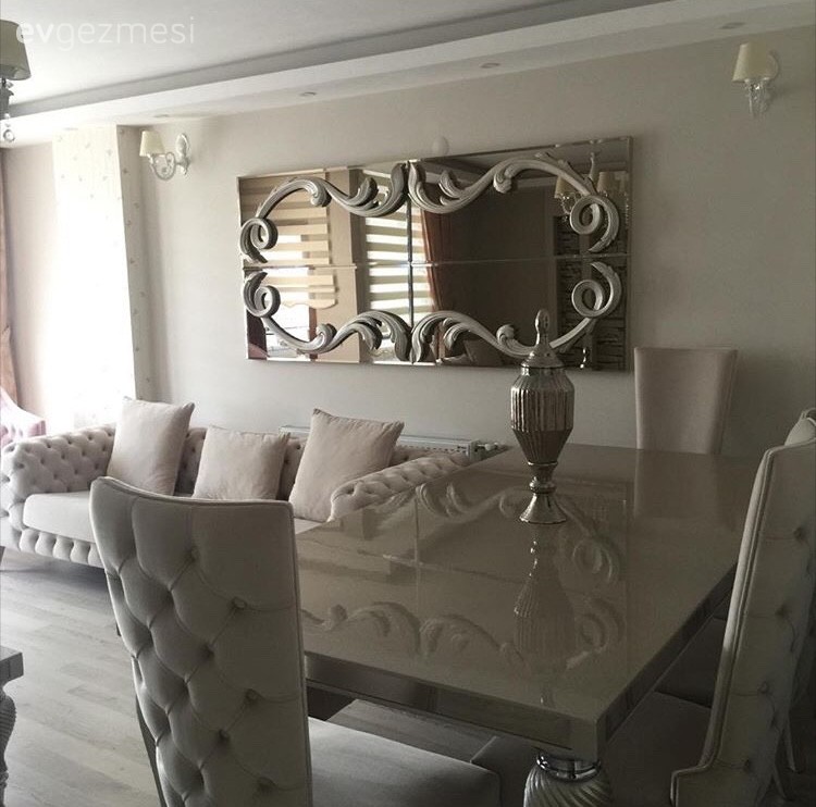 Elif hanımın modern ve klasiğin harmanı, şık ve keyifli evi.