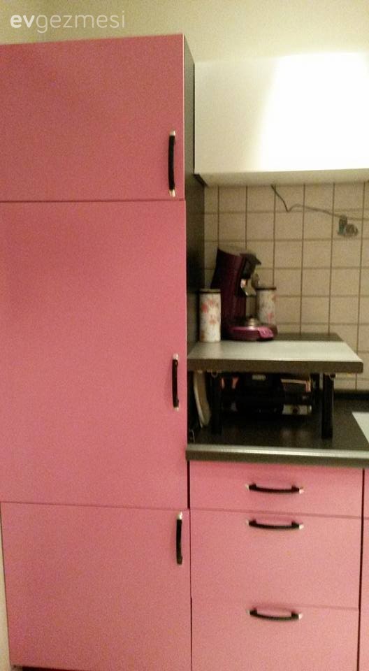 Kendin Yap, Mutfak, Pembe, Yapışkanlı folyo