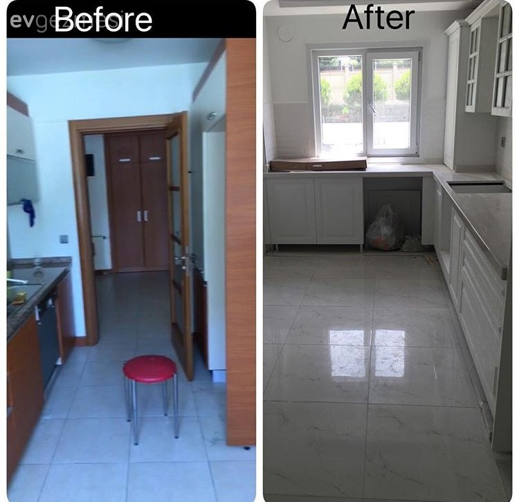 Country mutfak, Mutfak, Öncesi / Sonrası